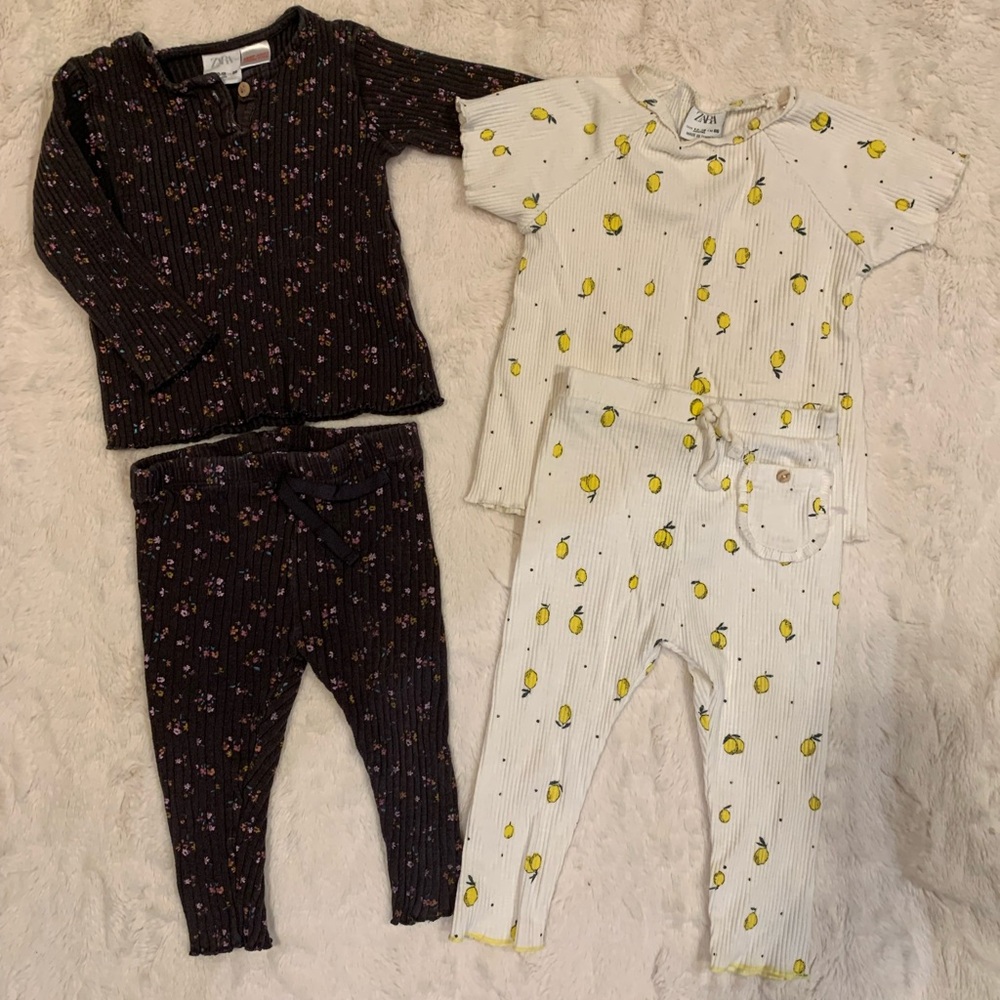 Zara girls Matching Sets bundle